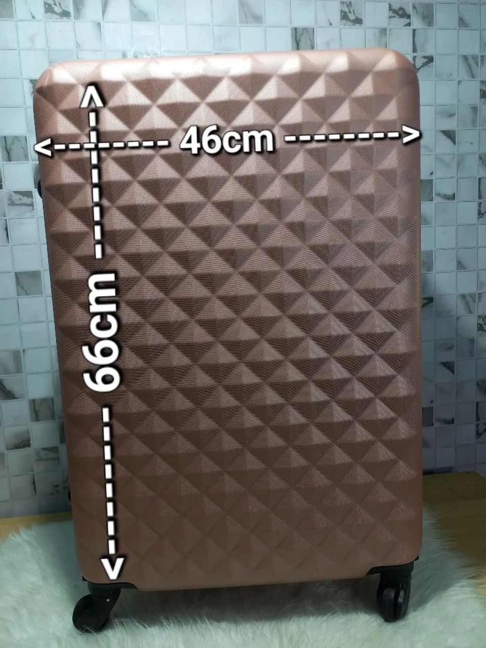 Mala de viagem grande - 32kg - Foto 6