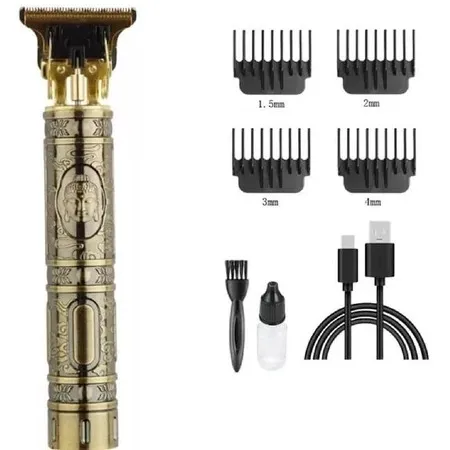 Barbeador sem fio Tesoura elétrica Cabelo e Barba - Novo