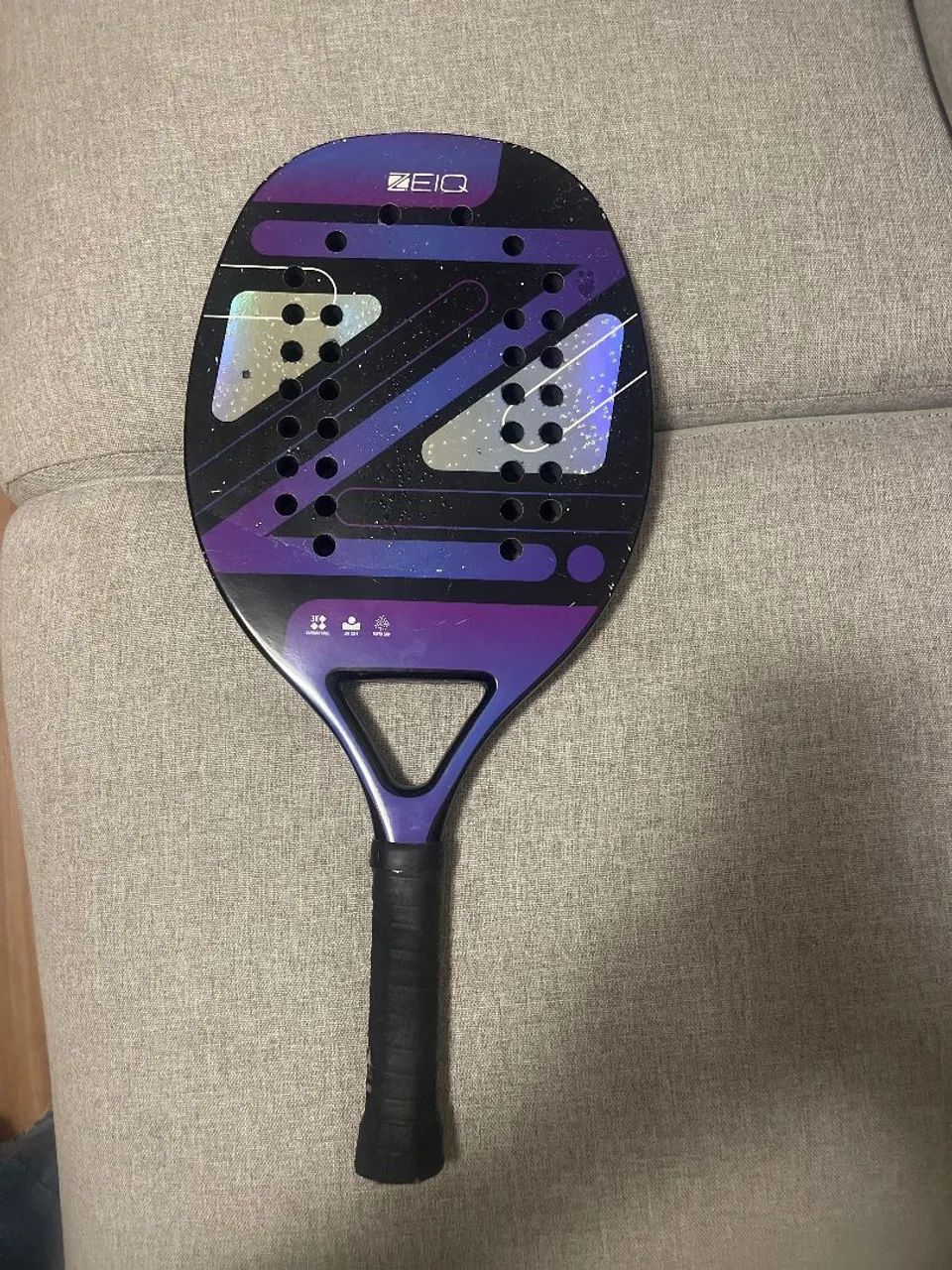 Raquete de BEACH TENNIS ZEIQ 3k - Foto 4