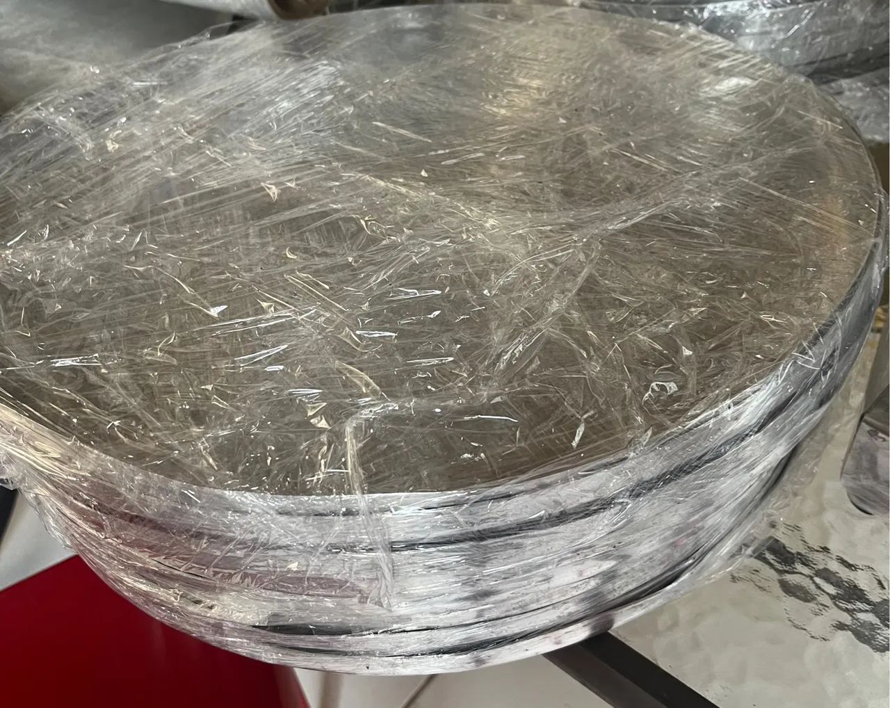 Conjunto de Formas para Pizza em Aço Inox - Foto 3