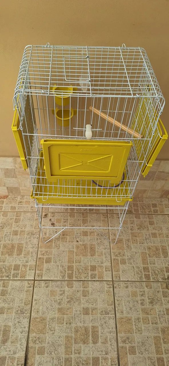 Viveiro/gaiola para pet super novo completo 
