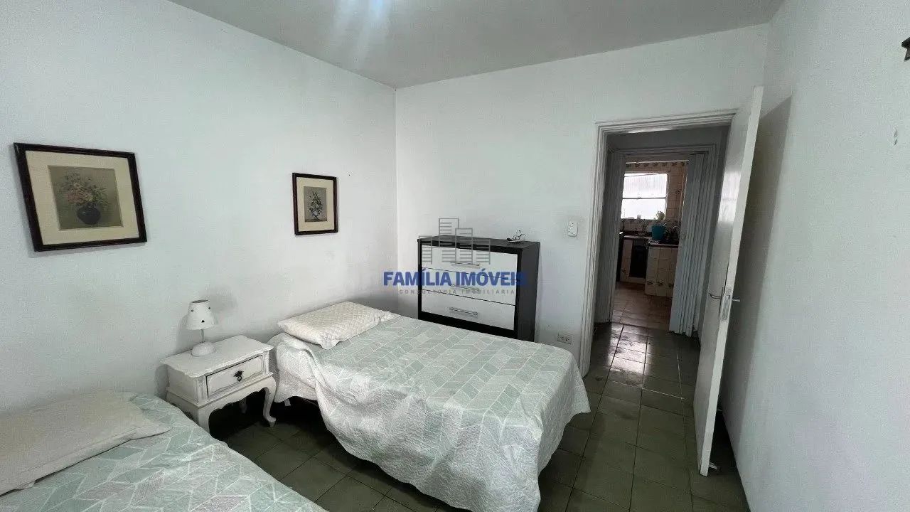 Alugar apartamento vista lateral mar 2 quartos Boqueirão Santos SP - Foto 6