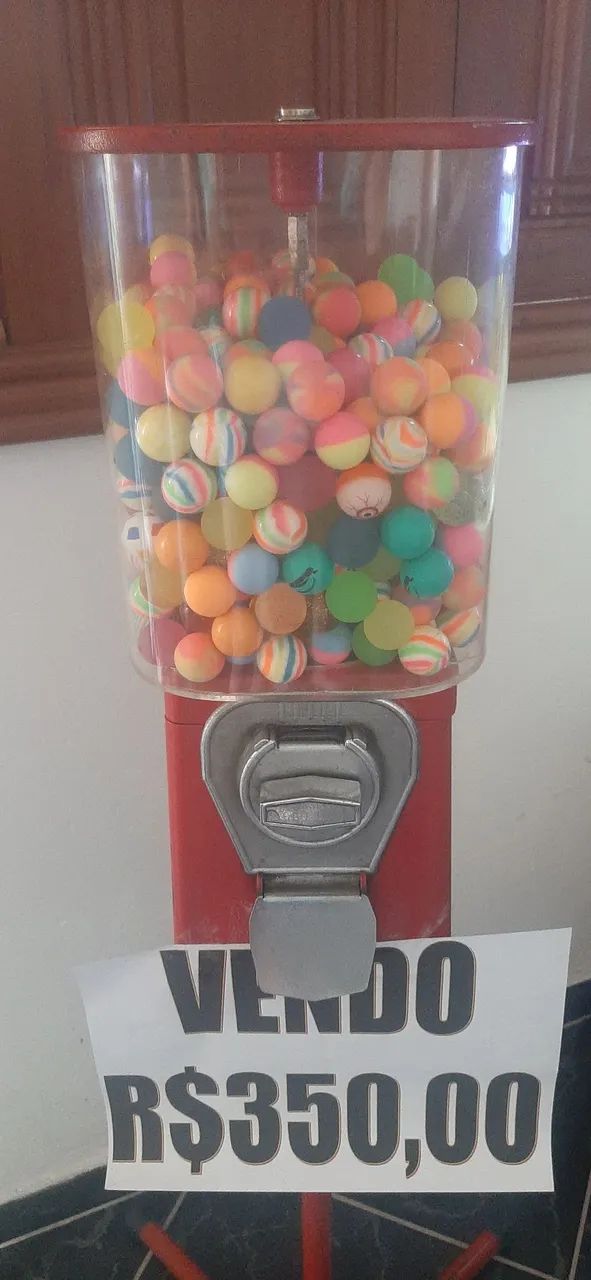 Máquina de Venda de Bolinhas de Gude - Foto 2