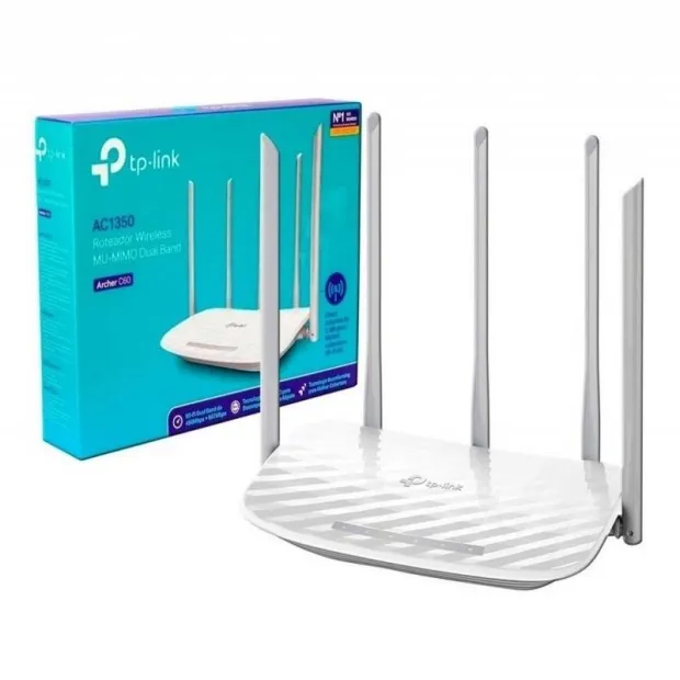 Roteador Wireless TP-Link Archer C60 AC1350 Dual Band e Archer C5