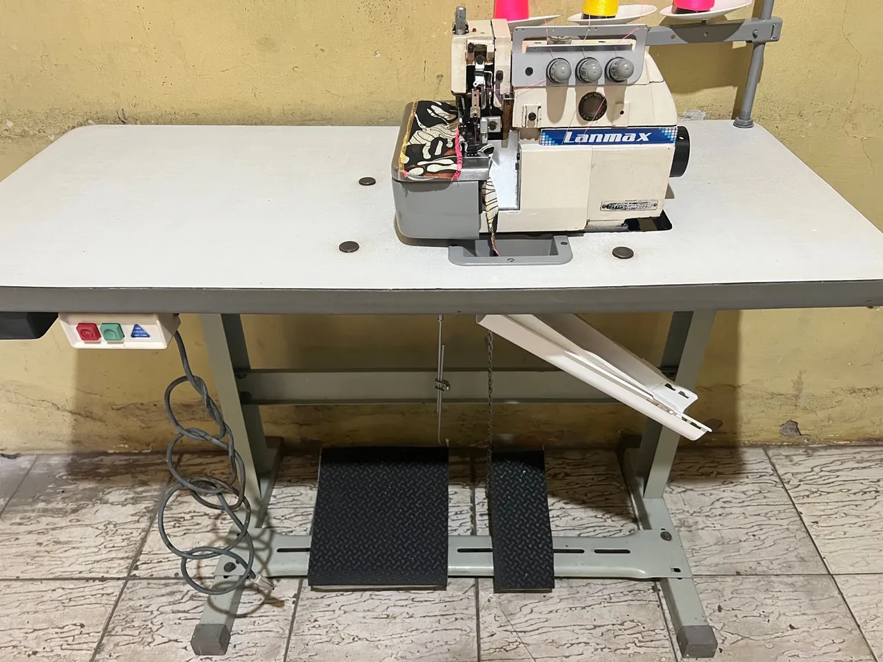 Overlock lanmax máquina de costura