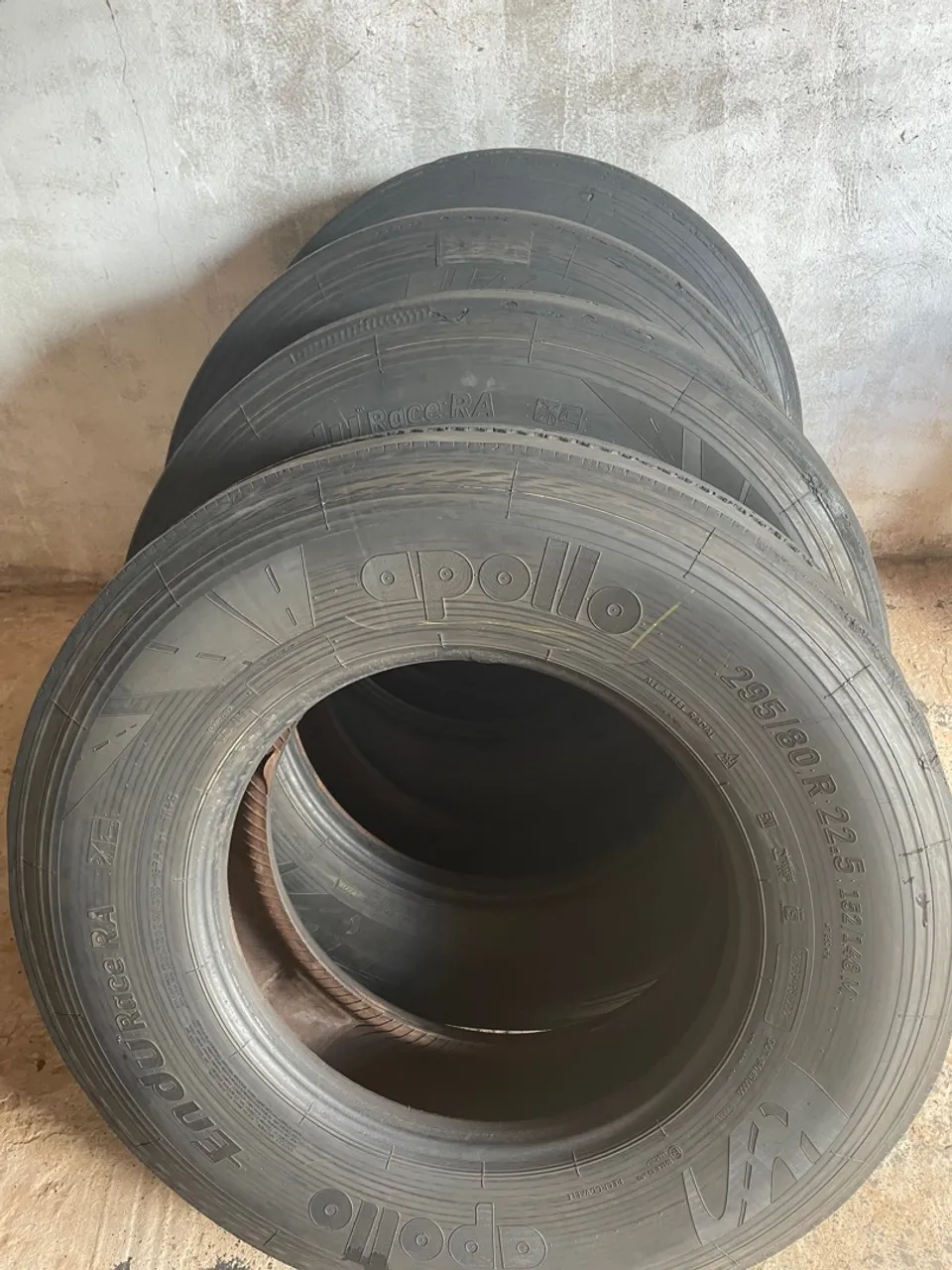 4 Pneus Caminhão 295/80-22.5