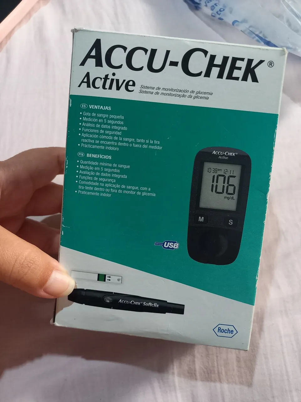 Accu-Chek Active - Monitor de Glicemia