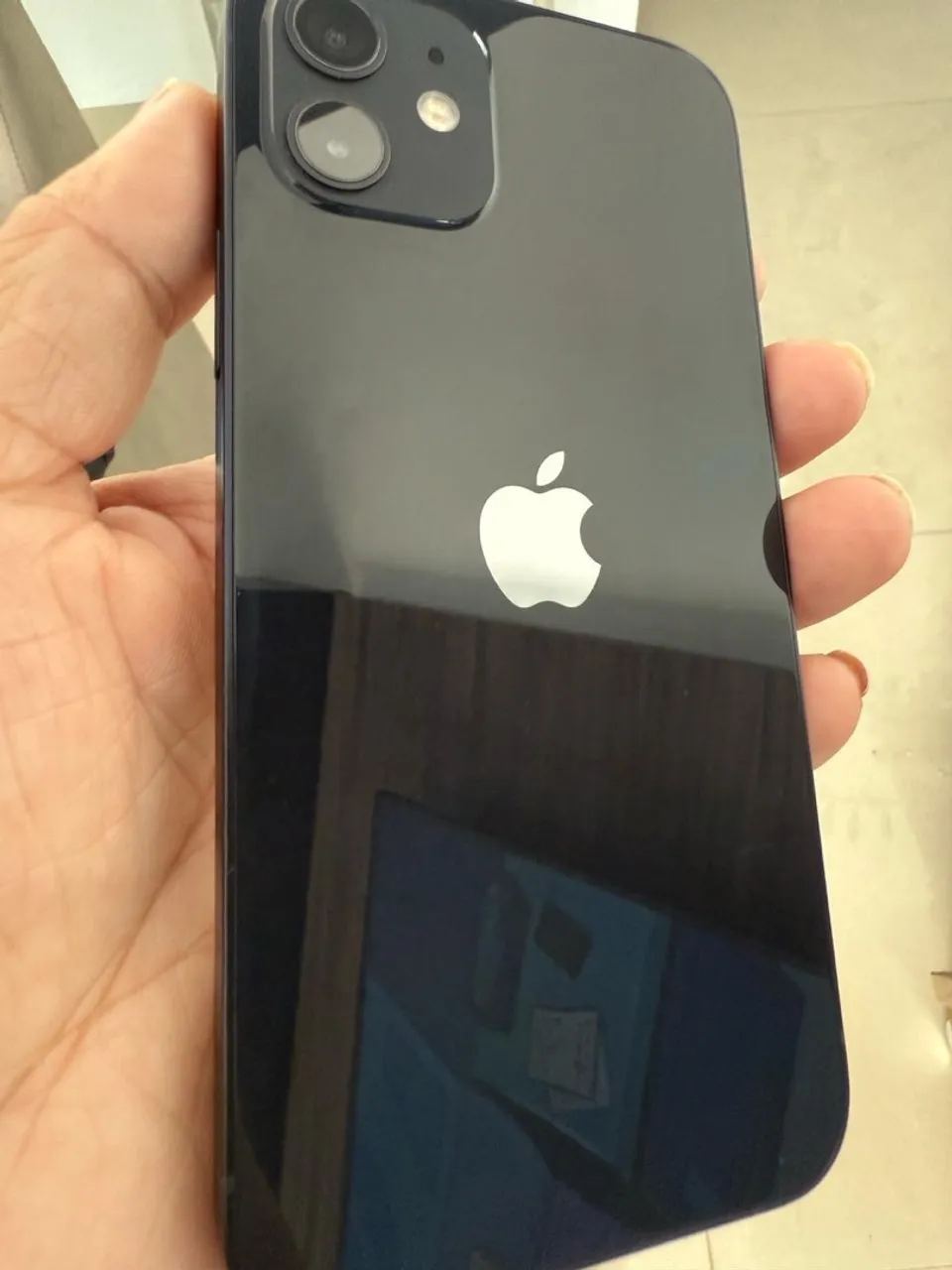 iPhone 12 Preto - Novo
