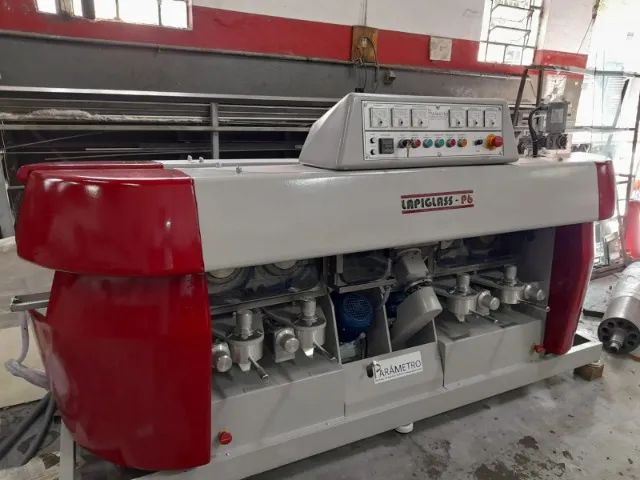 Lapidadora periférica com filetes copo