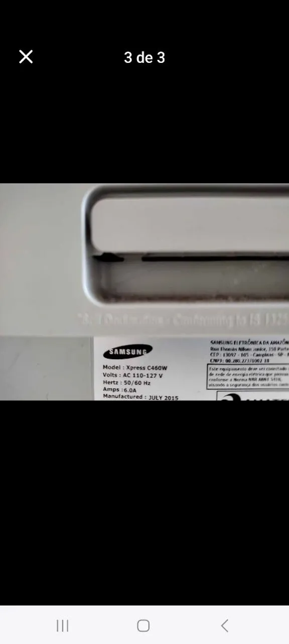Impressora Samsung Xpress C460W