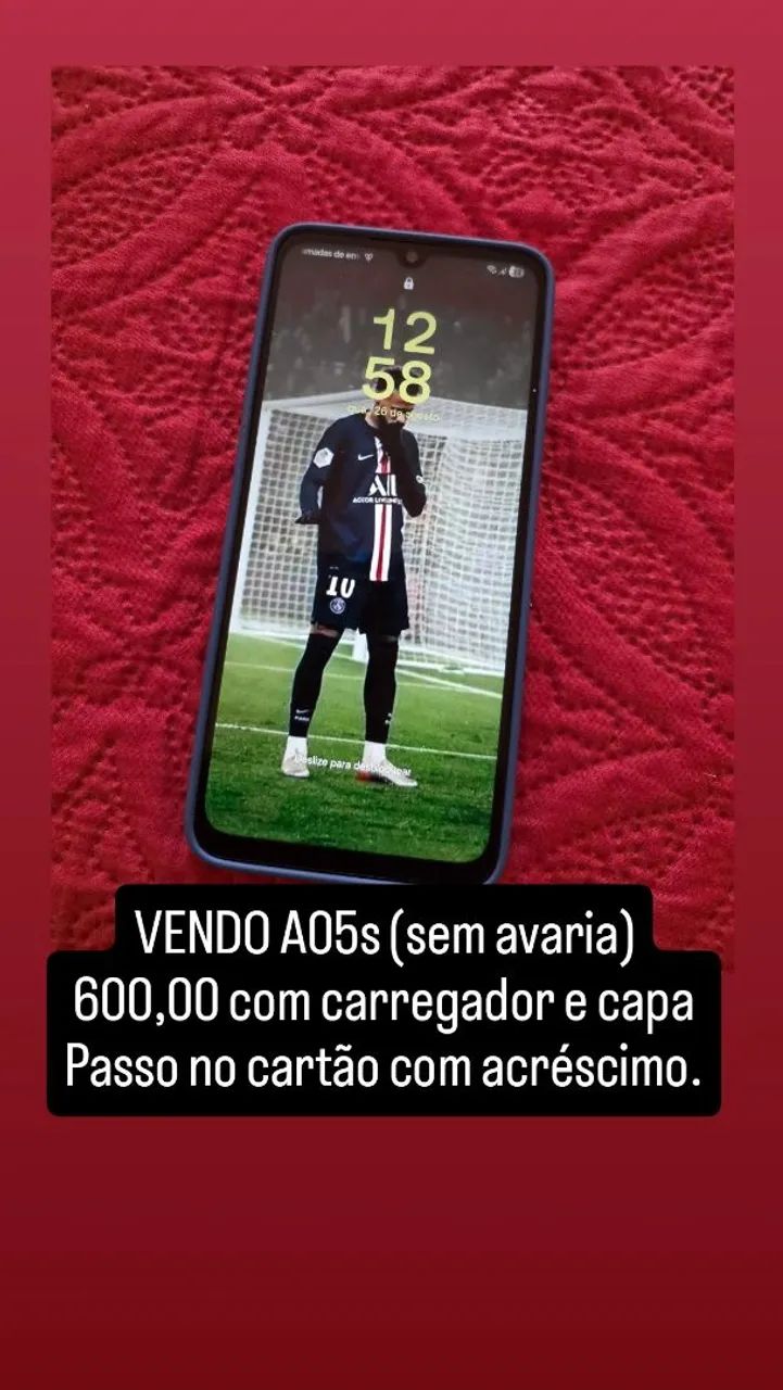 VENDO Samsung A05s (sem avaria)