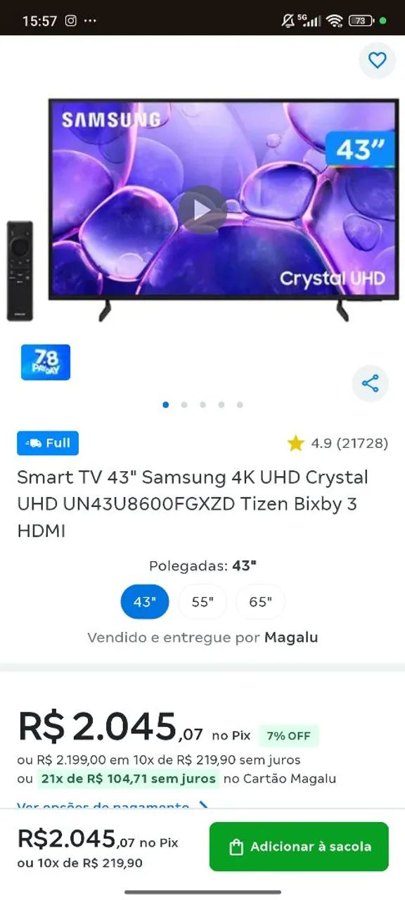 Televisão 43