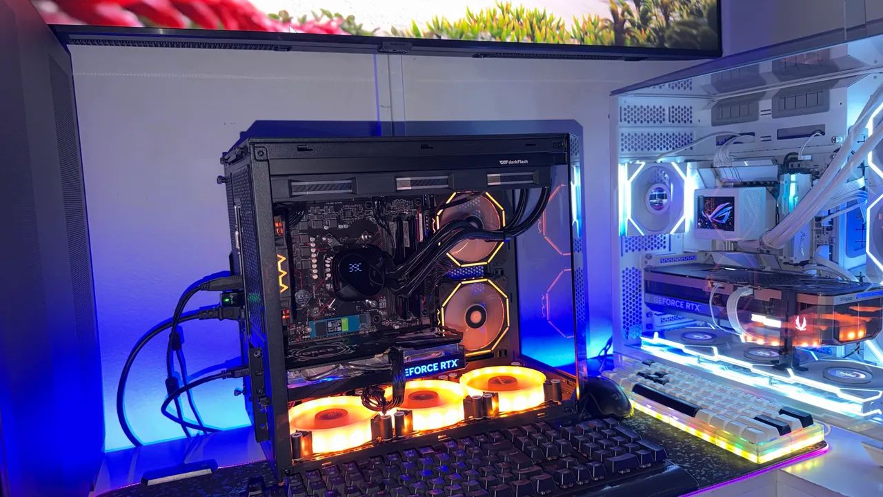 PC GAMER ASUS - Ryzen 7 5700 - RTX 3070 Ti -  impecável 
