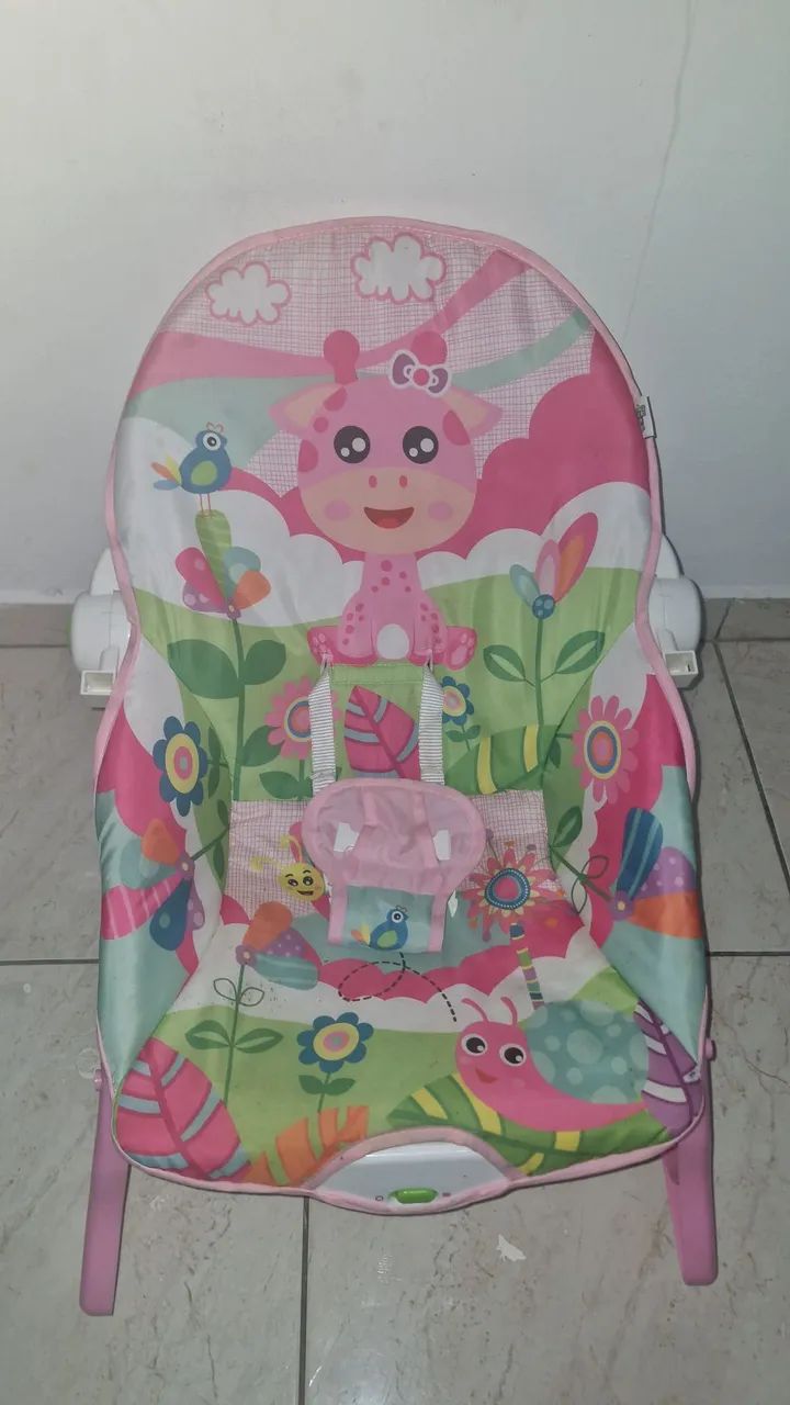 Cadeirinha de bebê que vibra