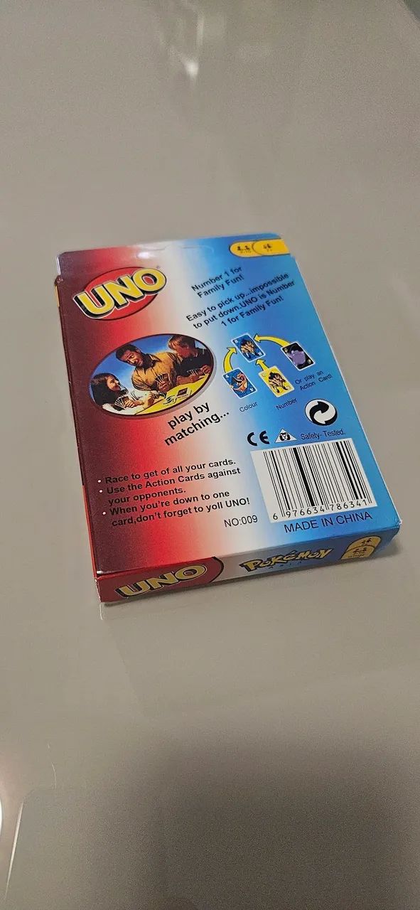 Jogo Uno Pokémon (novo lacrado) - Foto 2