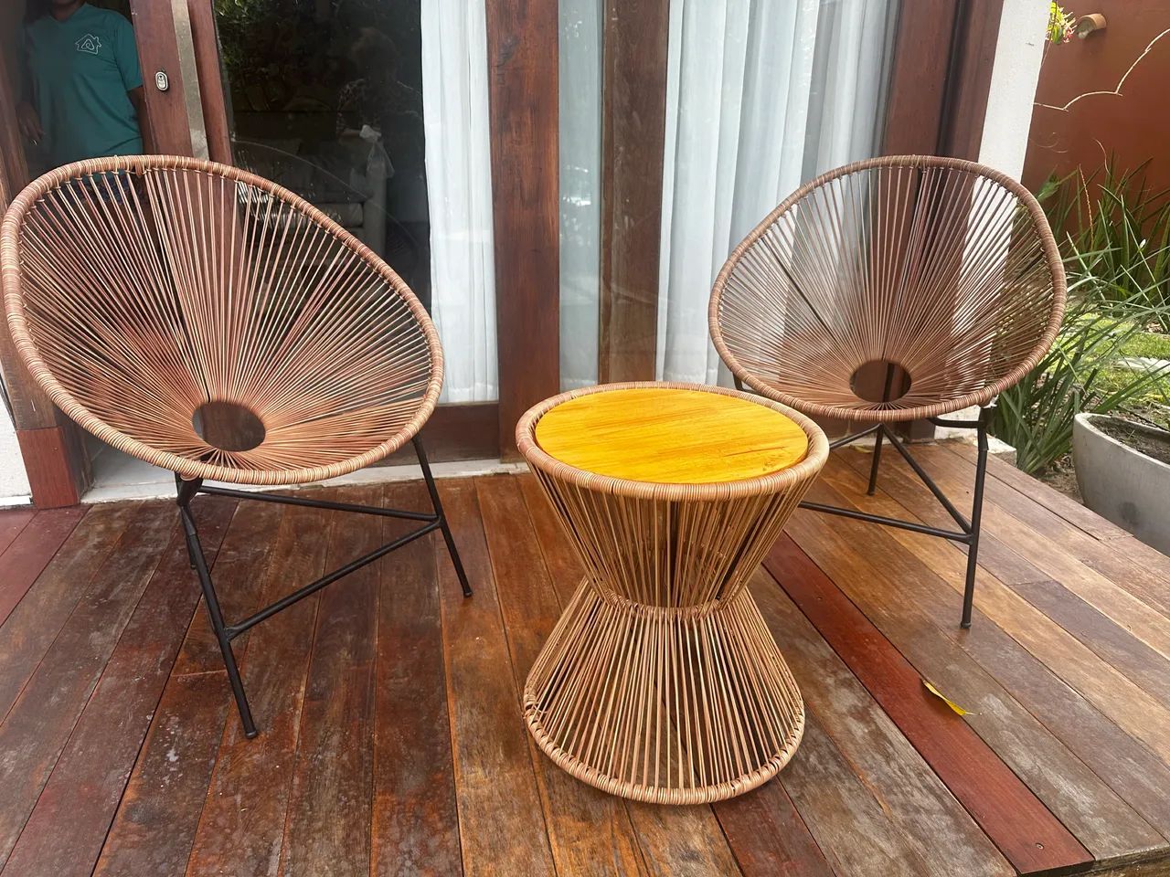 Conjunto Poltronas e mesinha Acapulco - Foto 5