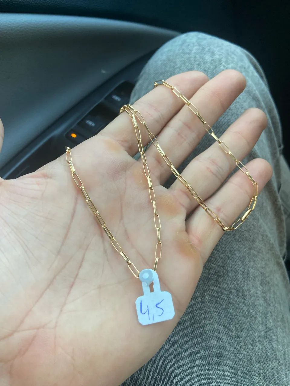 Cordão Ouro18k750 com 4.5 Gramas 70cm