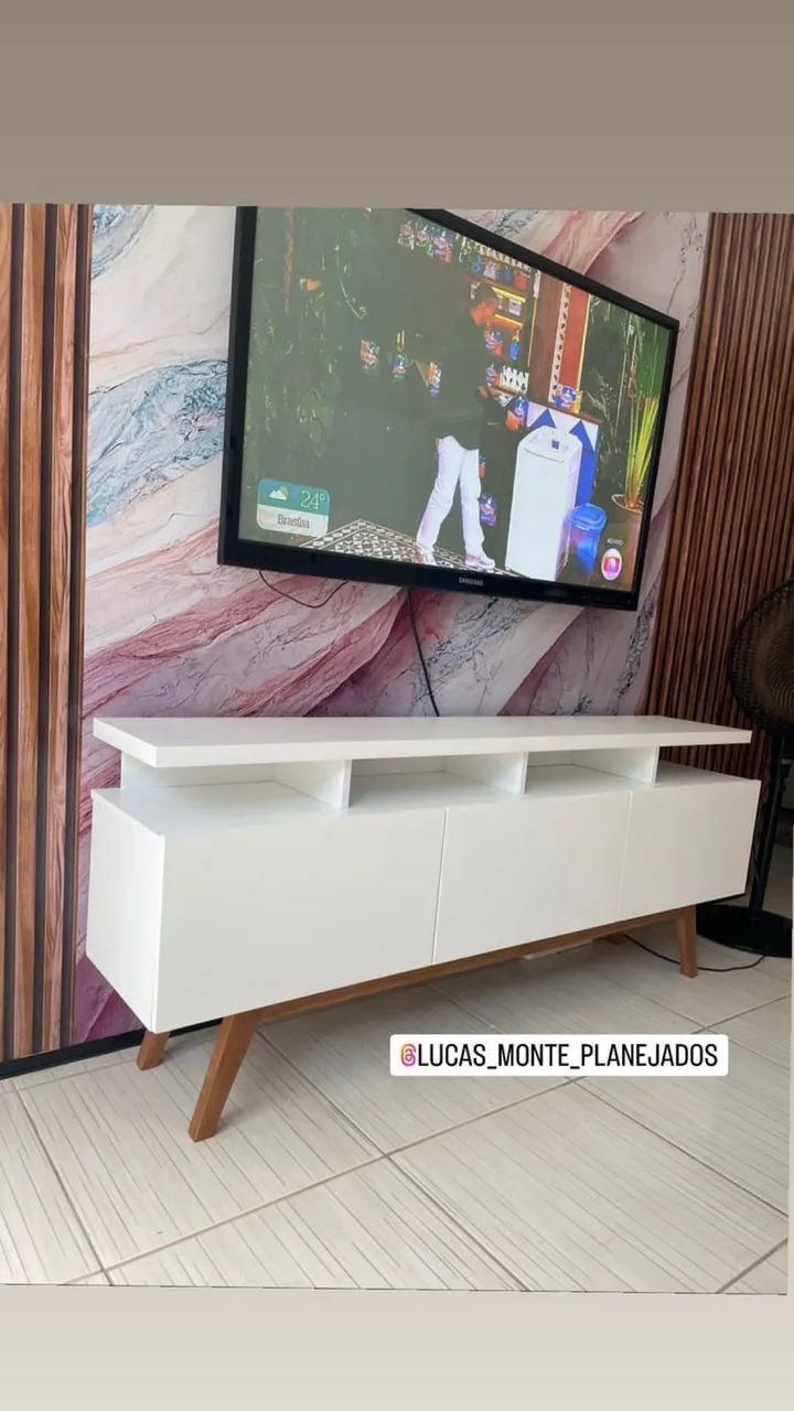 Rack retrô 100% mdf  - Foto 4