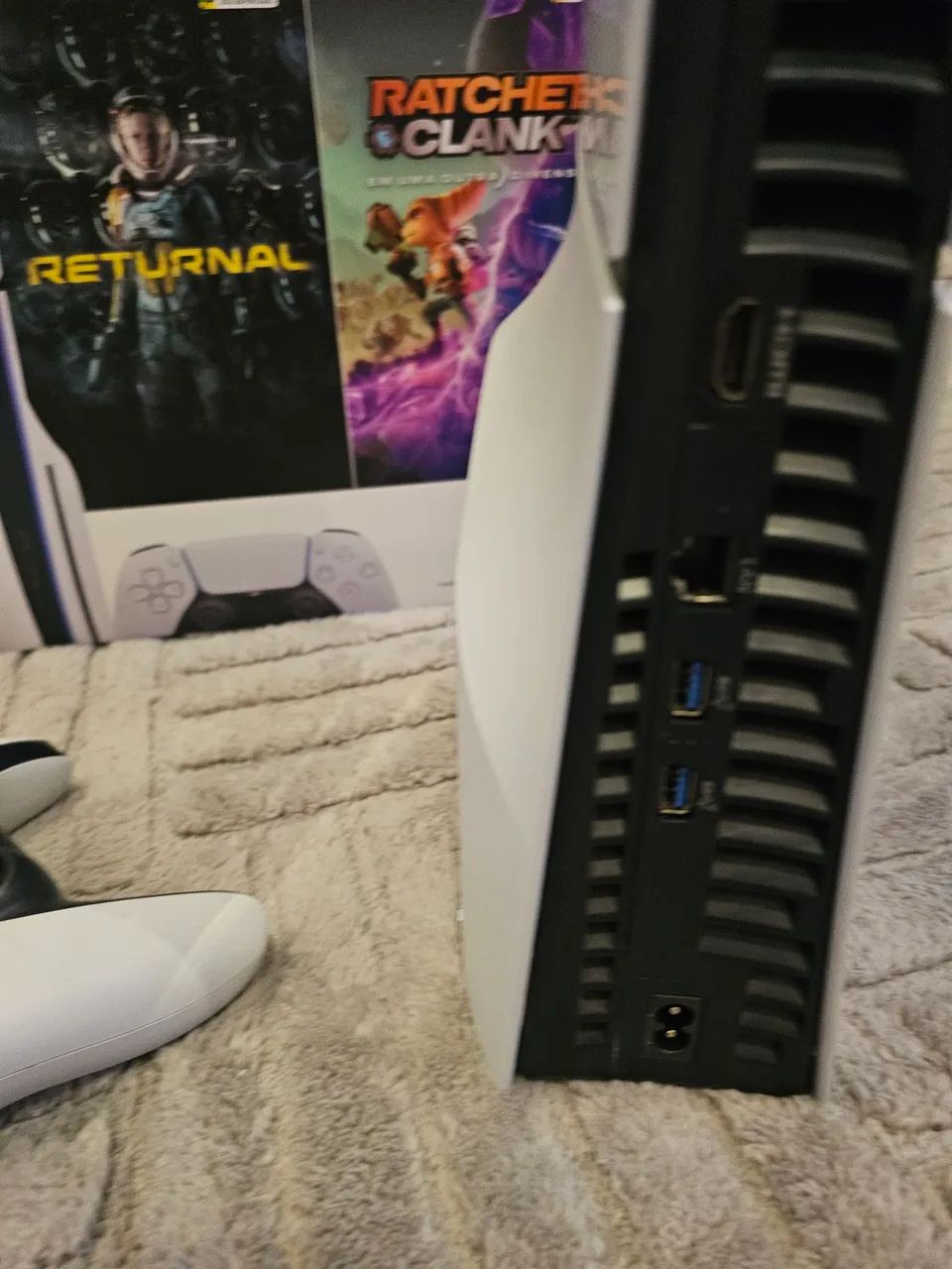 Ps5 slim 1 tera parcelo 18 vx 5 jgo - Foto 3