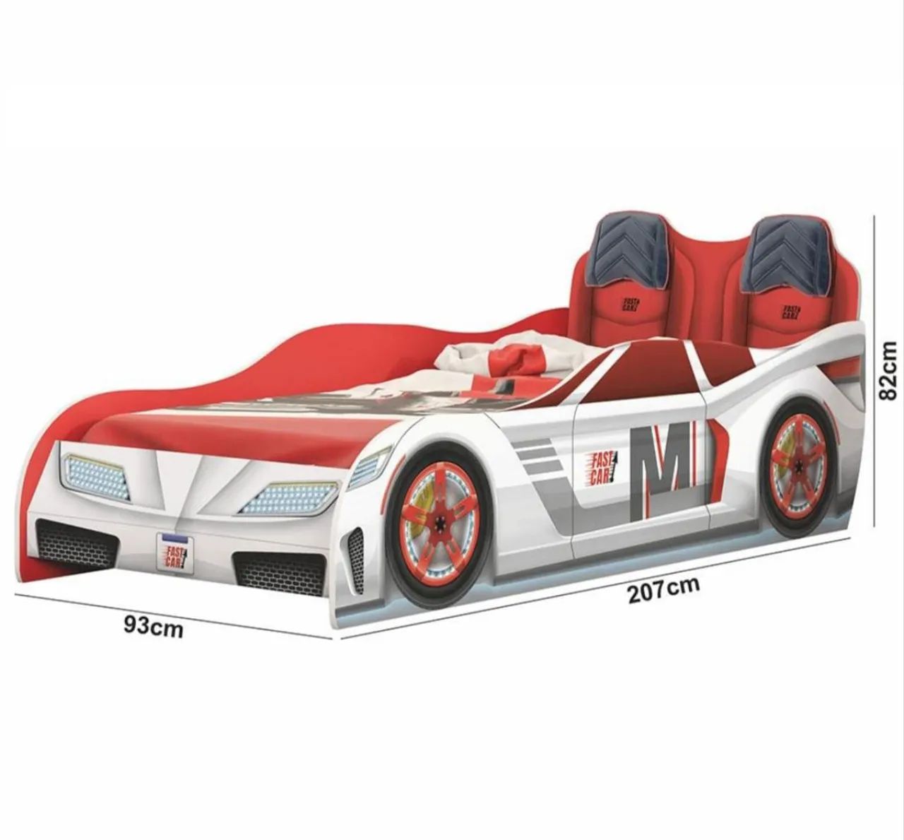 Cama infantil de carro
