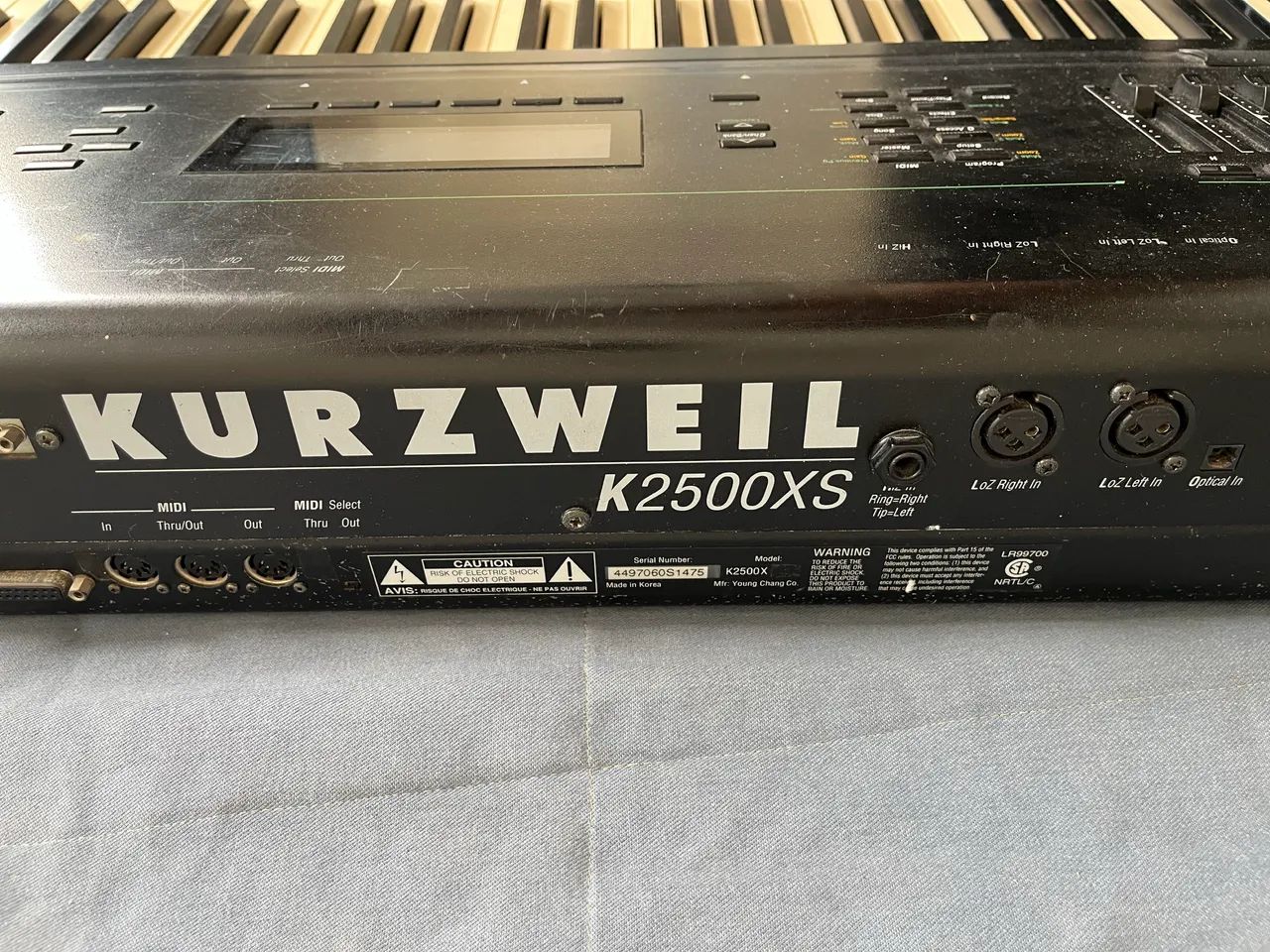 Sintetizador Kurzweil K2500XS - Instrumentos musicais - Jardim