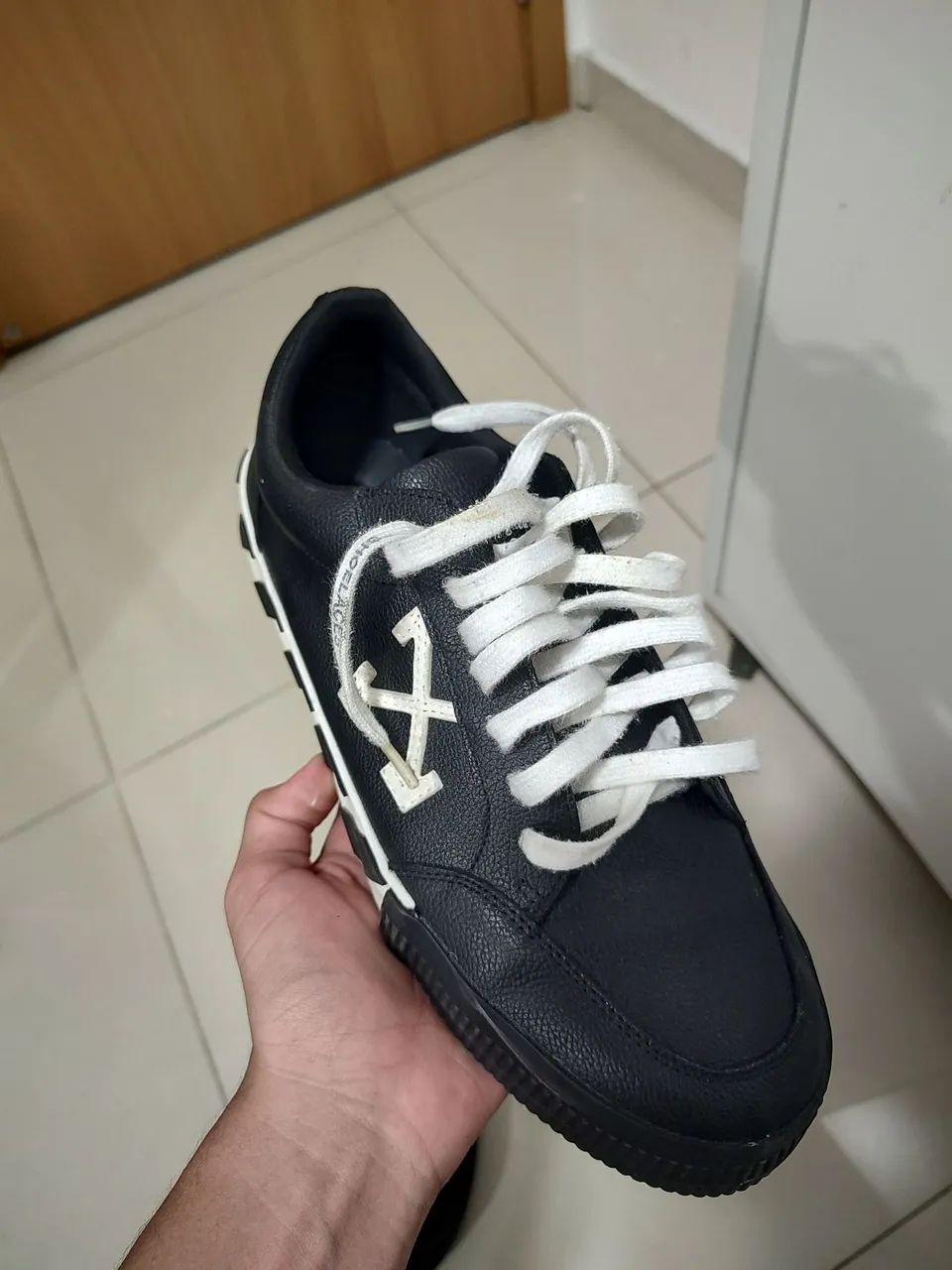 Tênis off white vulcanized  - Foto 2