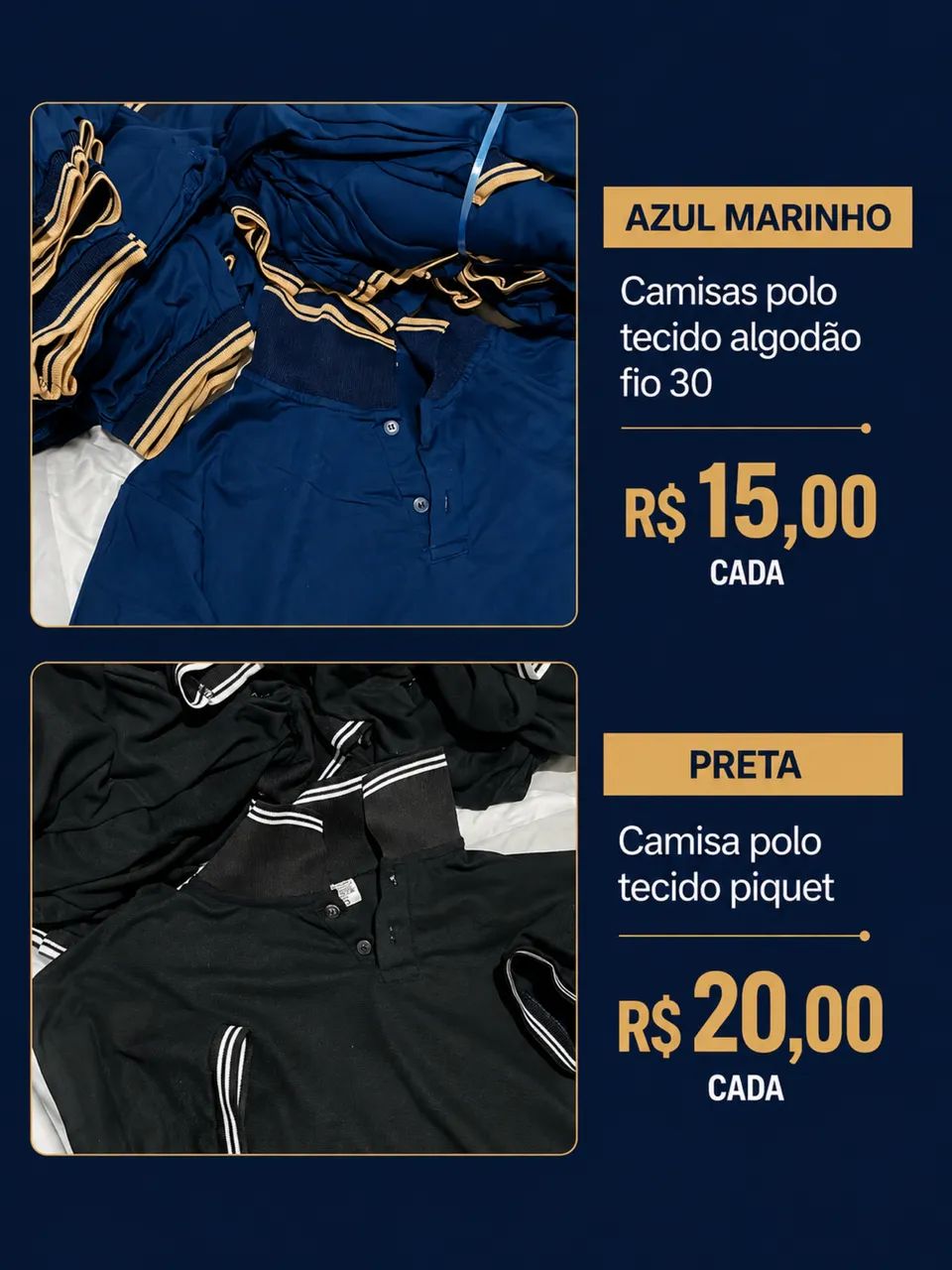 Camisas polos 