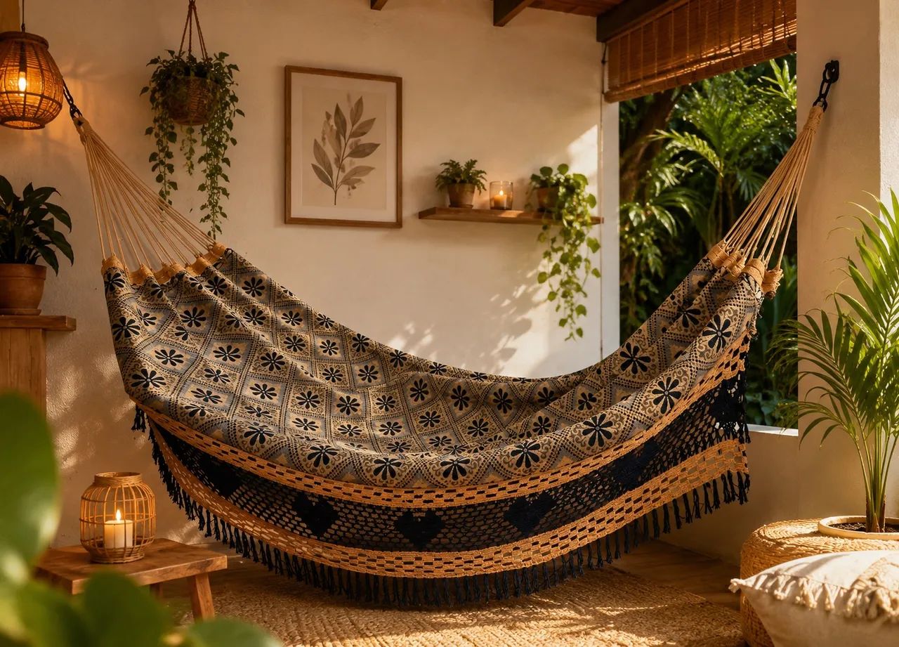 Redes de descanso de casal grande  - Foto 4