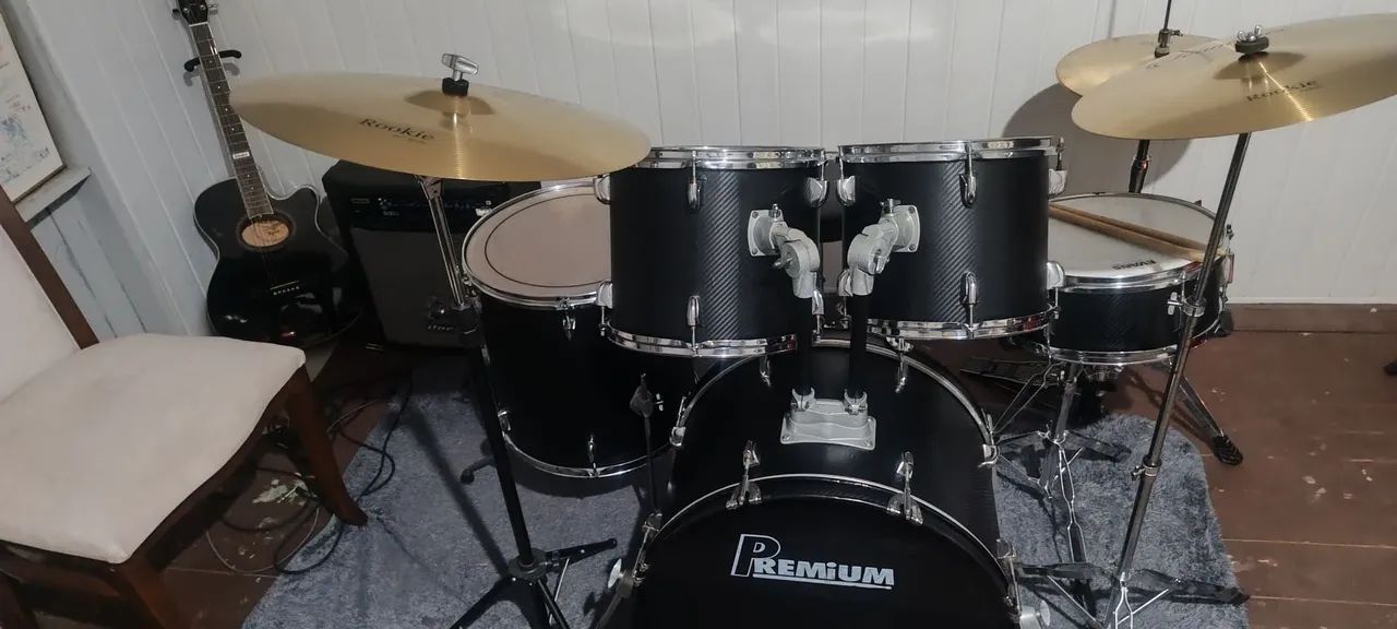 Bateria acústica. - Foto 4