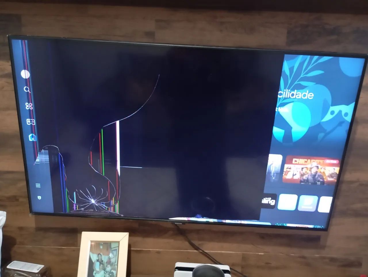 Televisão com defeito
