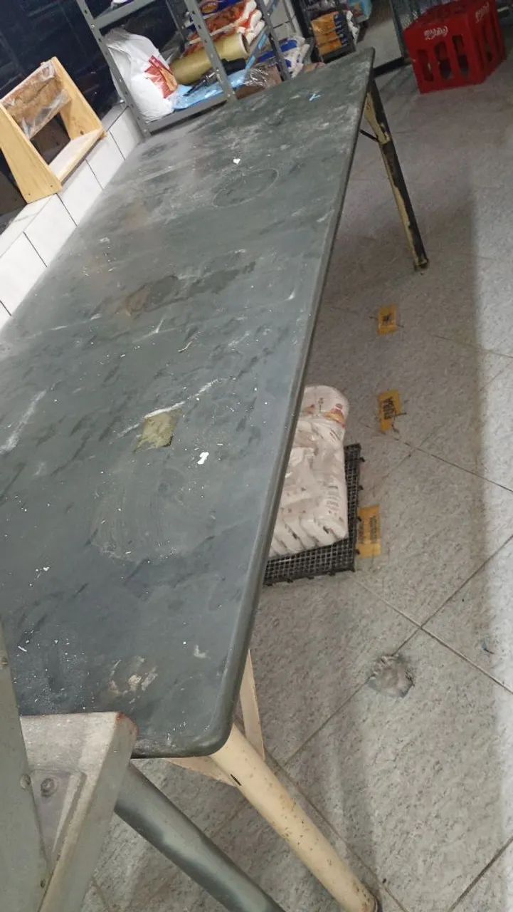 Mesa de ardósia ideal para produção de padaria  - Foto 5