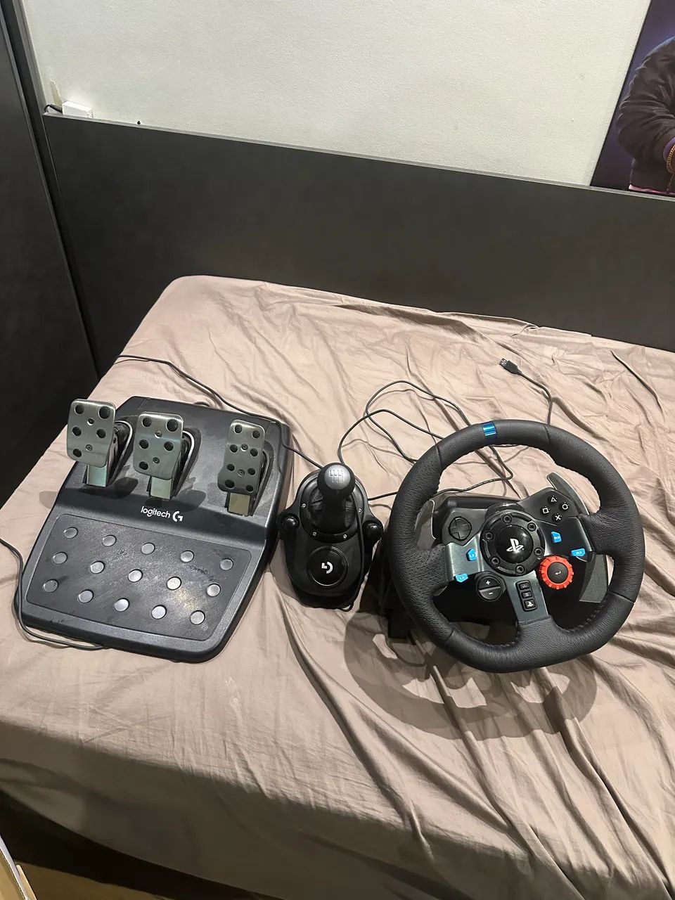 Logitech g29 + câmbio  - Foto 4