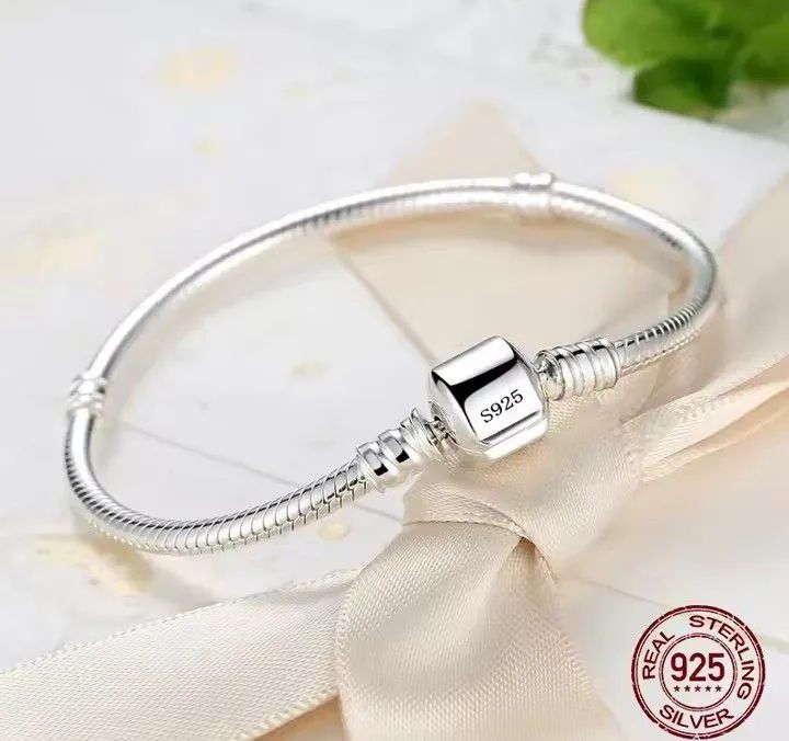 Pulseira Prata 925 estilo PANDORA 