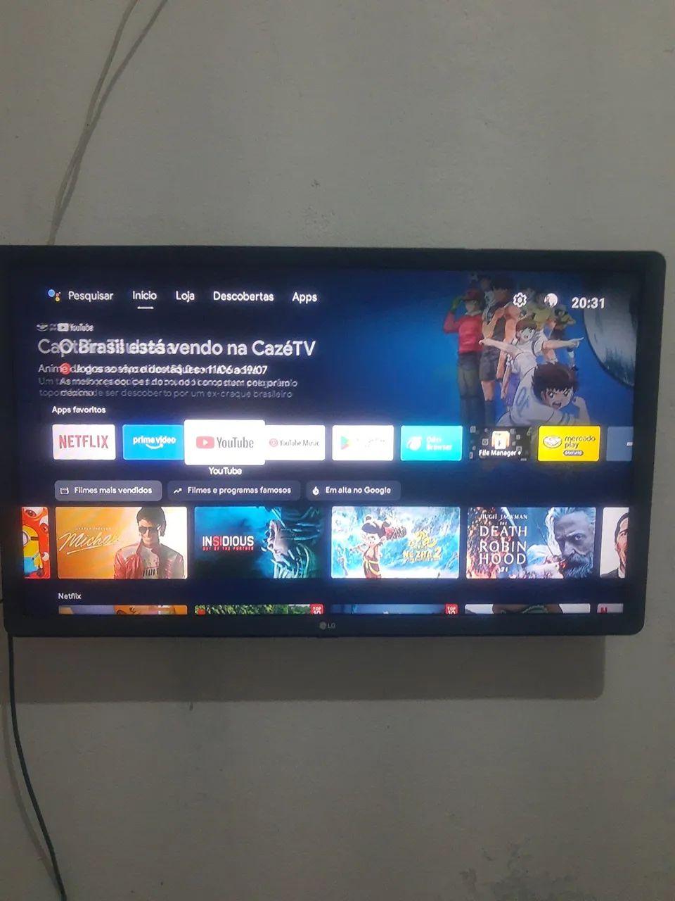 Tv stick century com comando de voz 