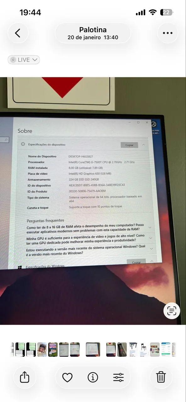 Mini PC Lenovo i5 thinkcentre - Foto 3