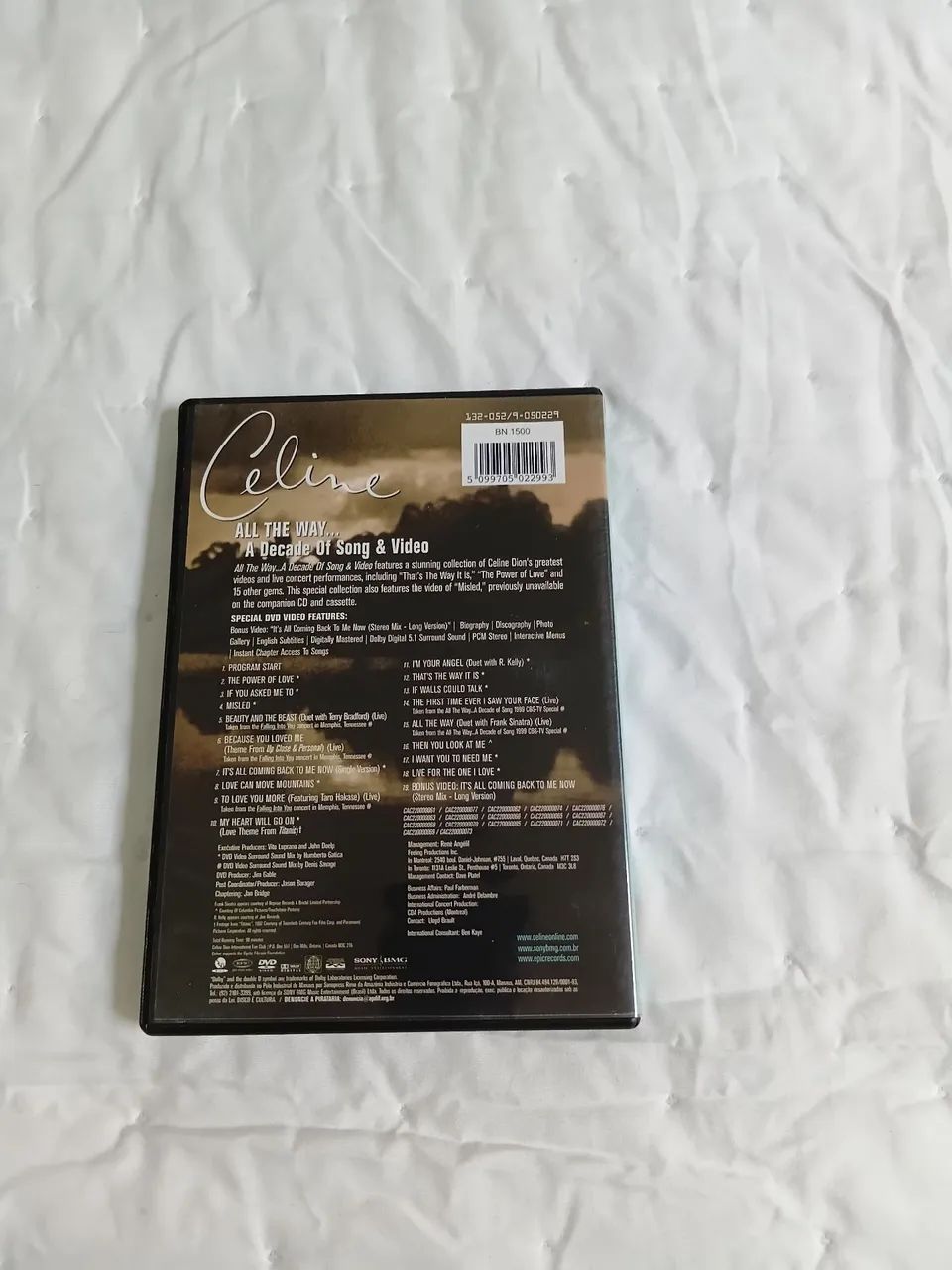 Dvd Celine Dion  - Foto 2
