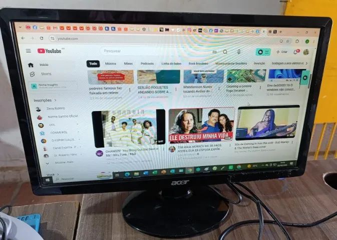 Monitor Acer LCD VGA 18,1 polegadas S181ML - Foto 2