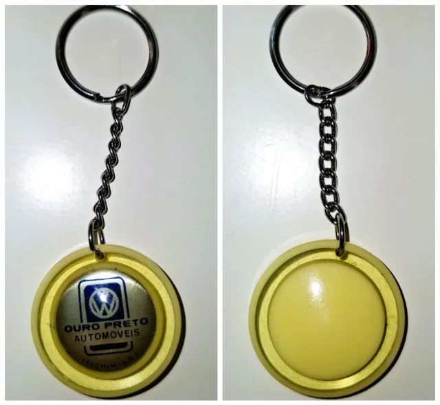Chaveiros Antigos de Concessionárias Volkswagen - VW. - Foto 6