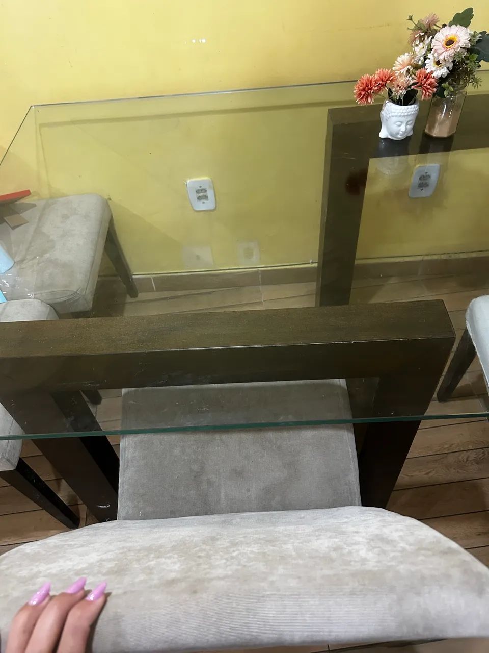 Mesa vidro grande - Foto 2