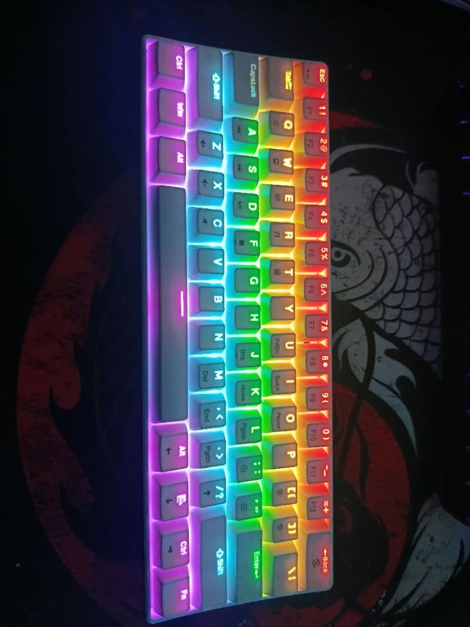 Teclado Sunnysee K61 Mecânico 60% - Foto 3