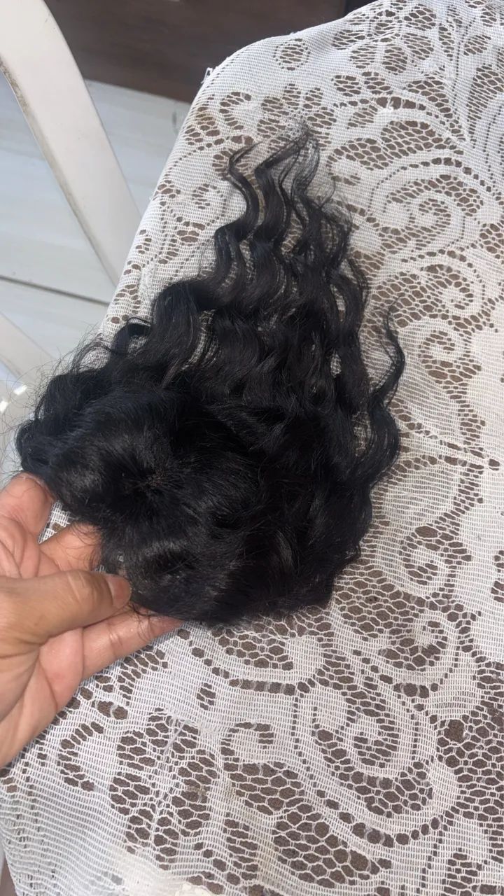 Topo de cabelo HUMANO brasileiro  - Foto 4