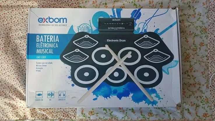 Bateria eletronica exbom - Foto 2