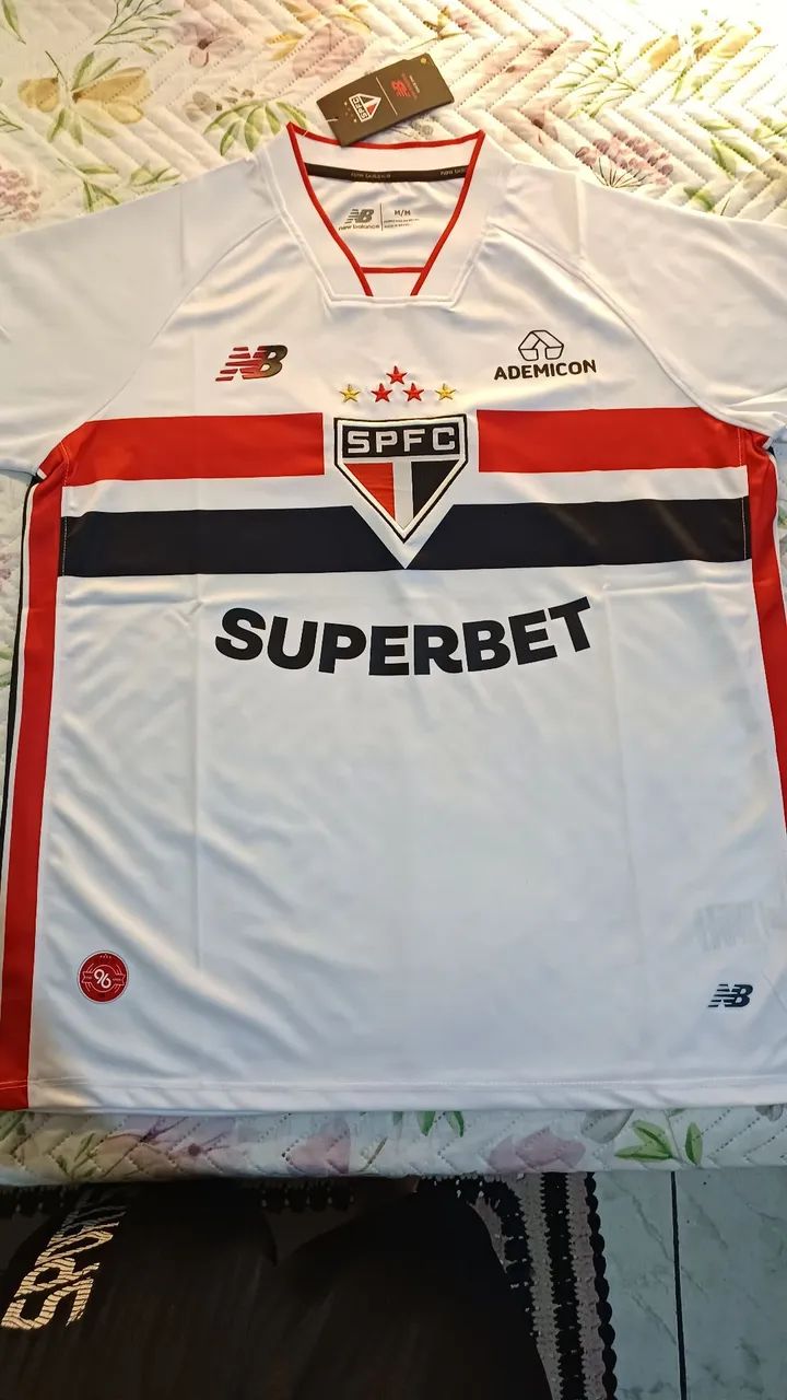 Camisa do sao paulo modelo torcedor tamanho M