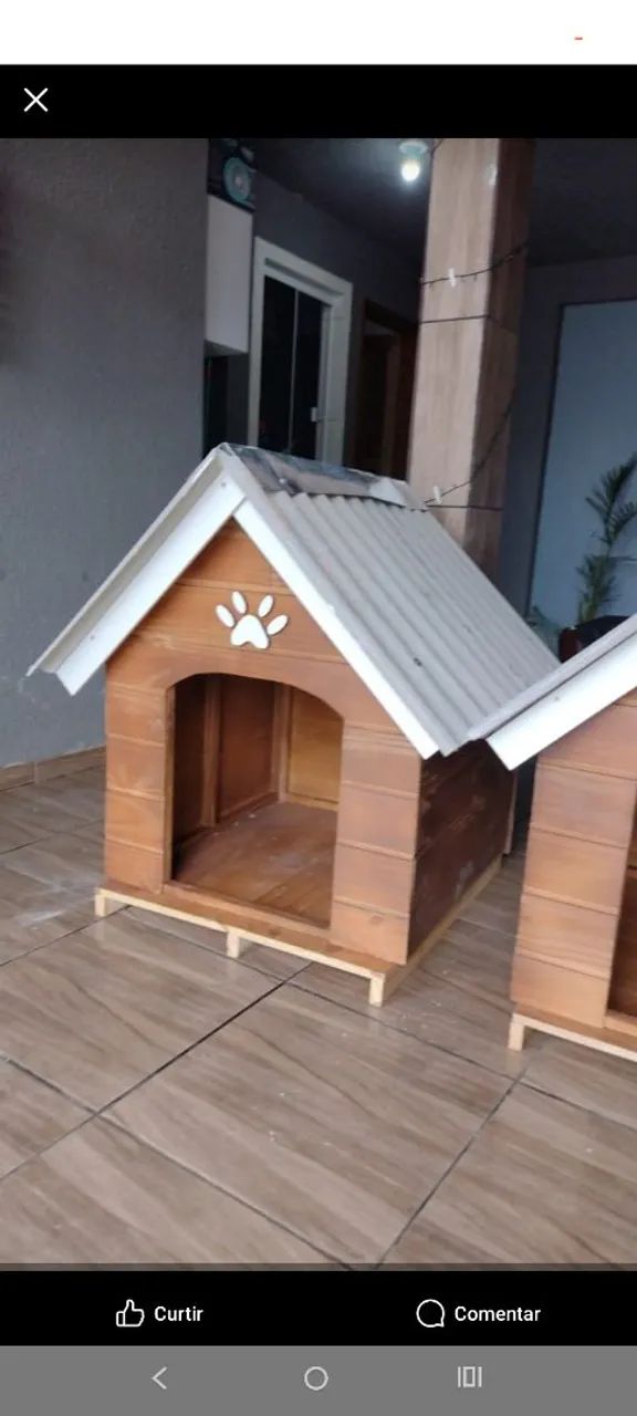 Casas de madeira  pets  - Foto 4