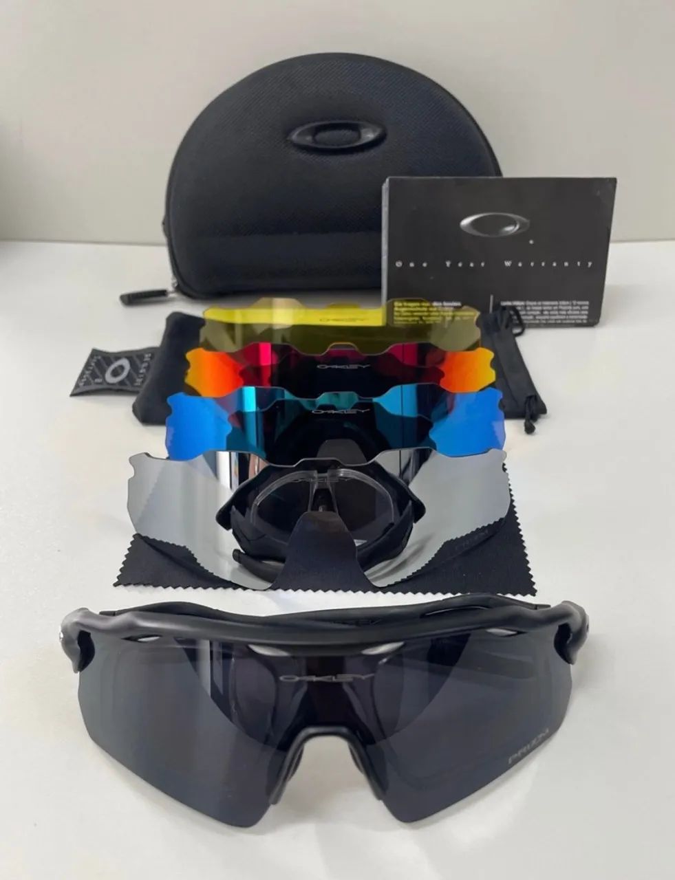 Oculos Oakley RADA EV , BAG + 5 lentes - Foto 4
