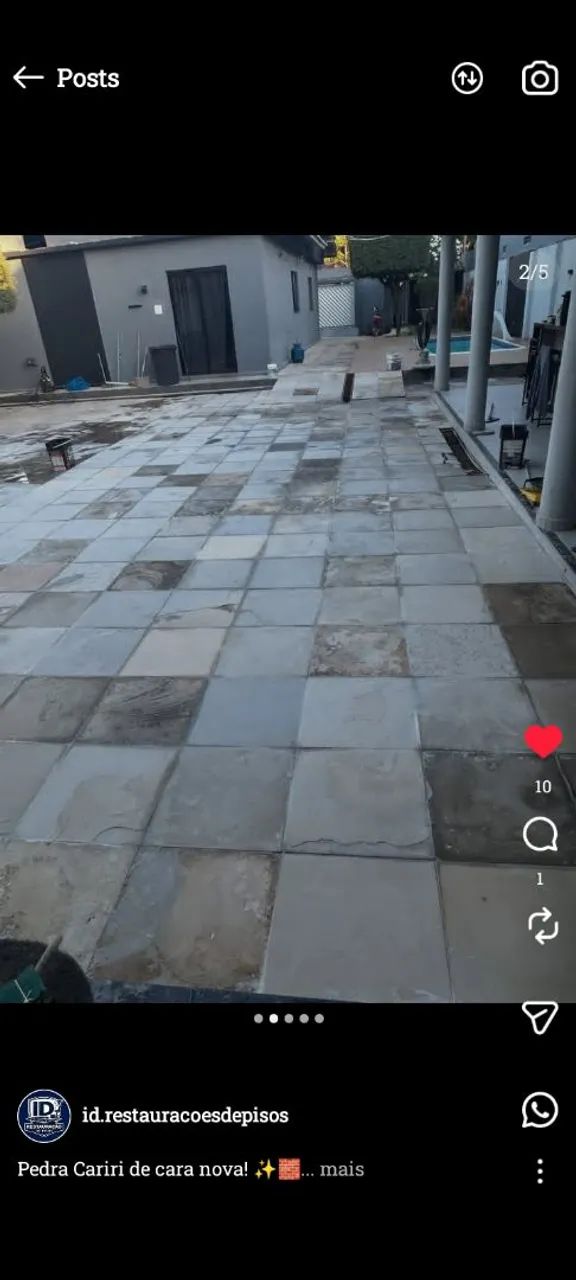 Id restauração de piso 