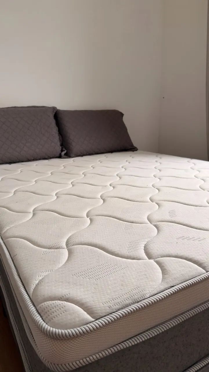 Cama de Casal (colchão + base) D33 - Foto 4