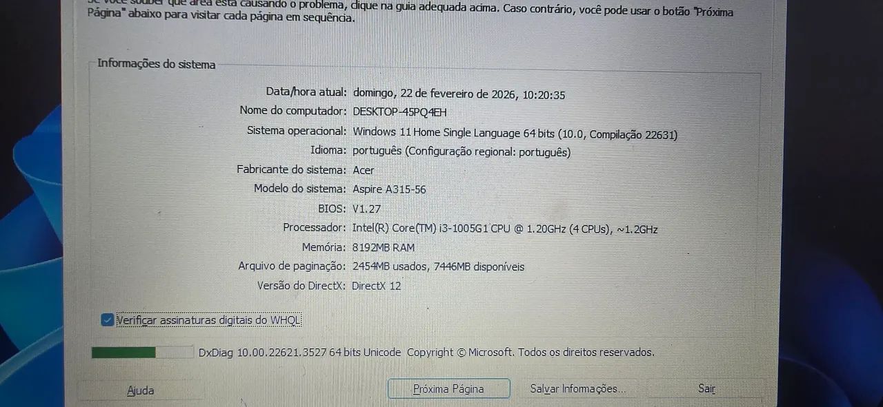 Notebook 10a geracao i5 8gb ssd 256 - Foto 2