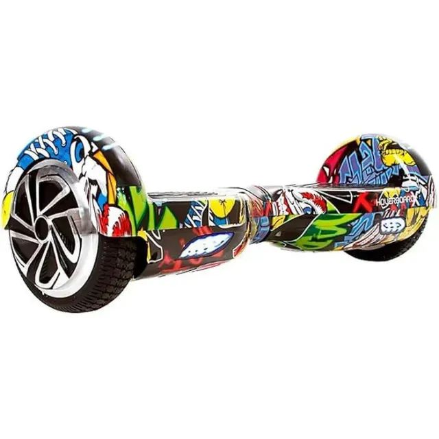 Hoverboard Skate Elétrico 6,5 Polegadas Bluetooth com Led 80KG NOVO