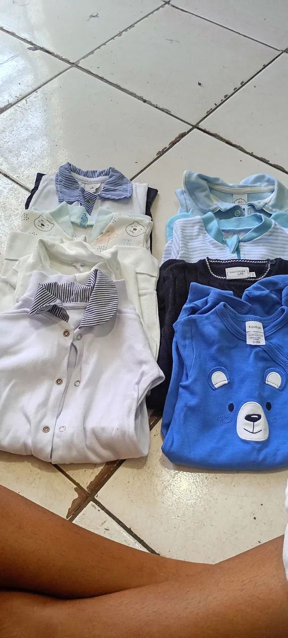 Roupas de bebê RN e p - Foto 5